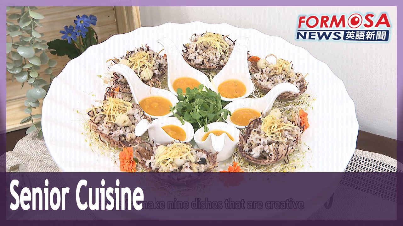 Chefs create dishes to promote dining for seniors Formosa News