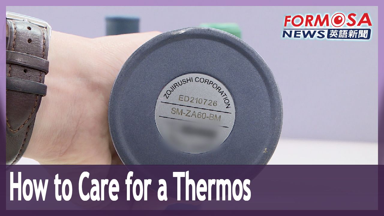 Thermos labels have a function manufacturer implores customers to take