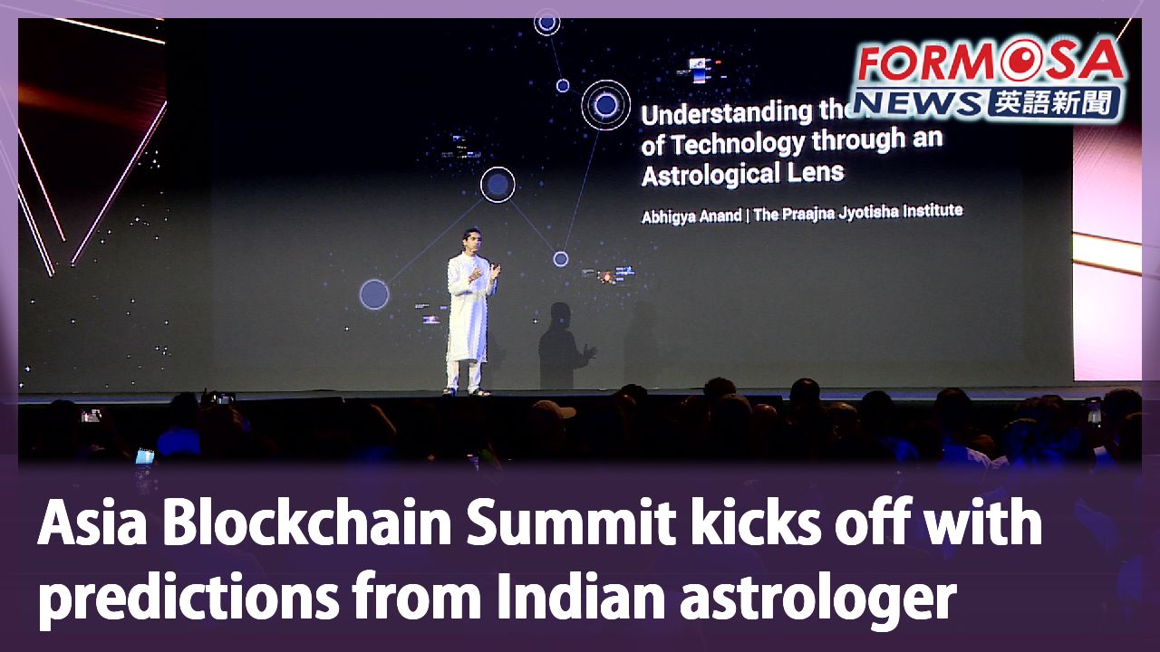 Asia Blockchain Summit kicks off with predictions from Indian astrologer -  Formosa News