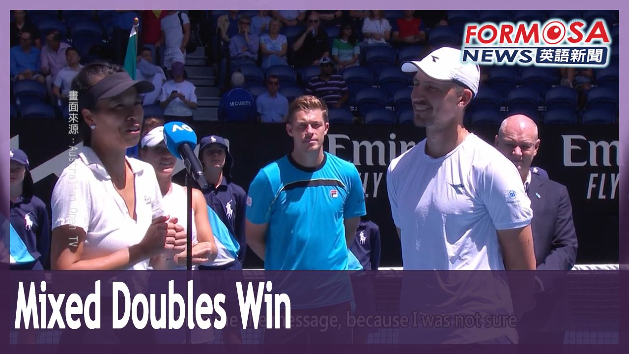 Hsieh Suwei wins Australian Open mixed doubles to bag 7th career Grand