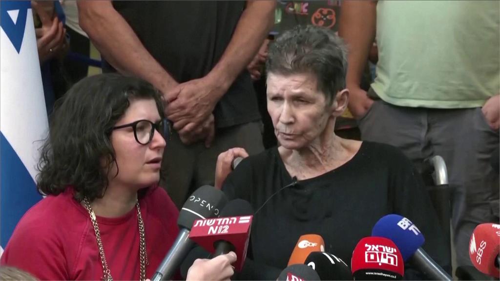 被哈瑪斯關逾2週！以色列85歲老婦獲釋　親曝組織反差待遇：地獄走一回
