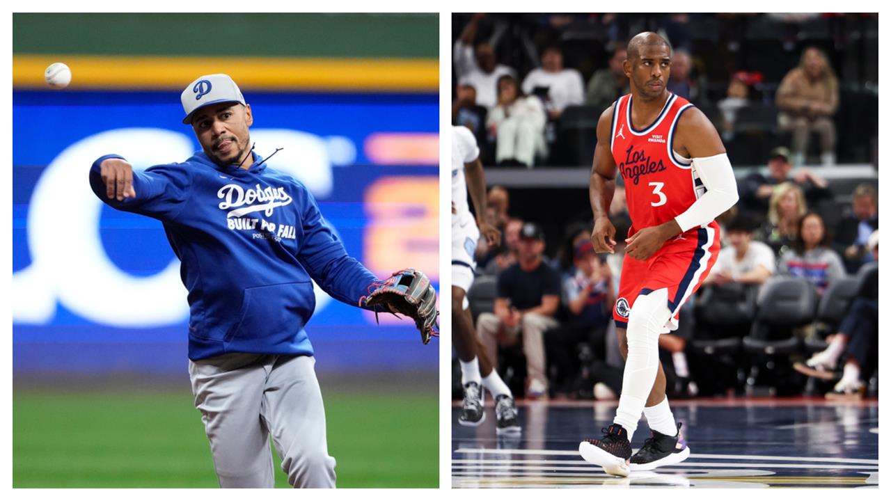 MLB(影)/「保羅船長」仍前途未卜!道奇世界大賽冠軍球星陪練籃球等待下家