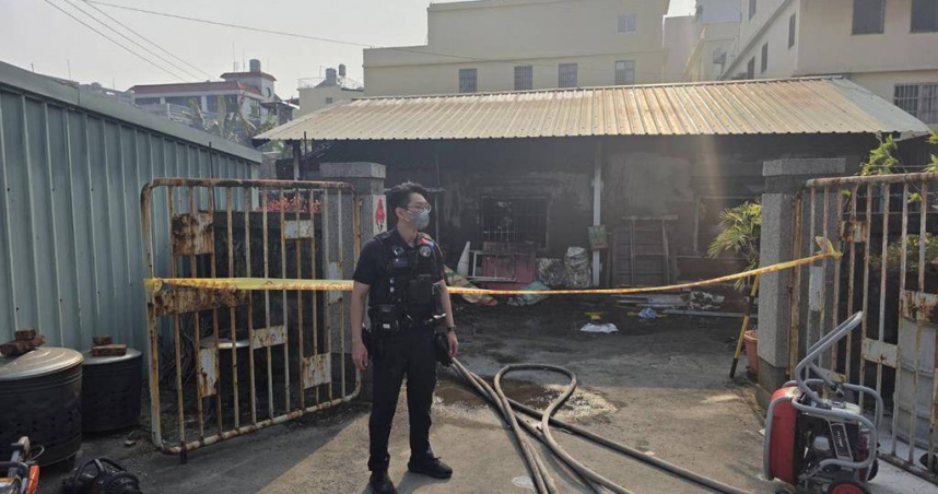 回收物堆成火海！高雄87歲婦困屋內不幸喪命　警消35分鐘滅火