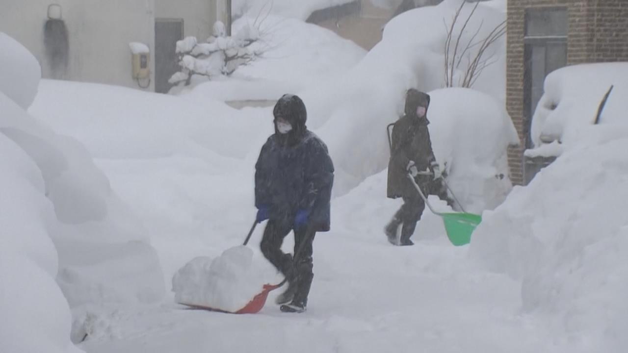 日本迎入冬最強寒流　　全國近20人除雪意外身亡