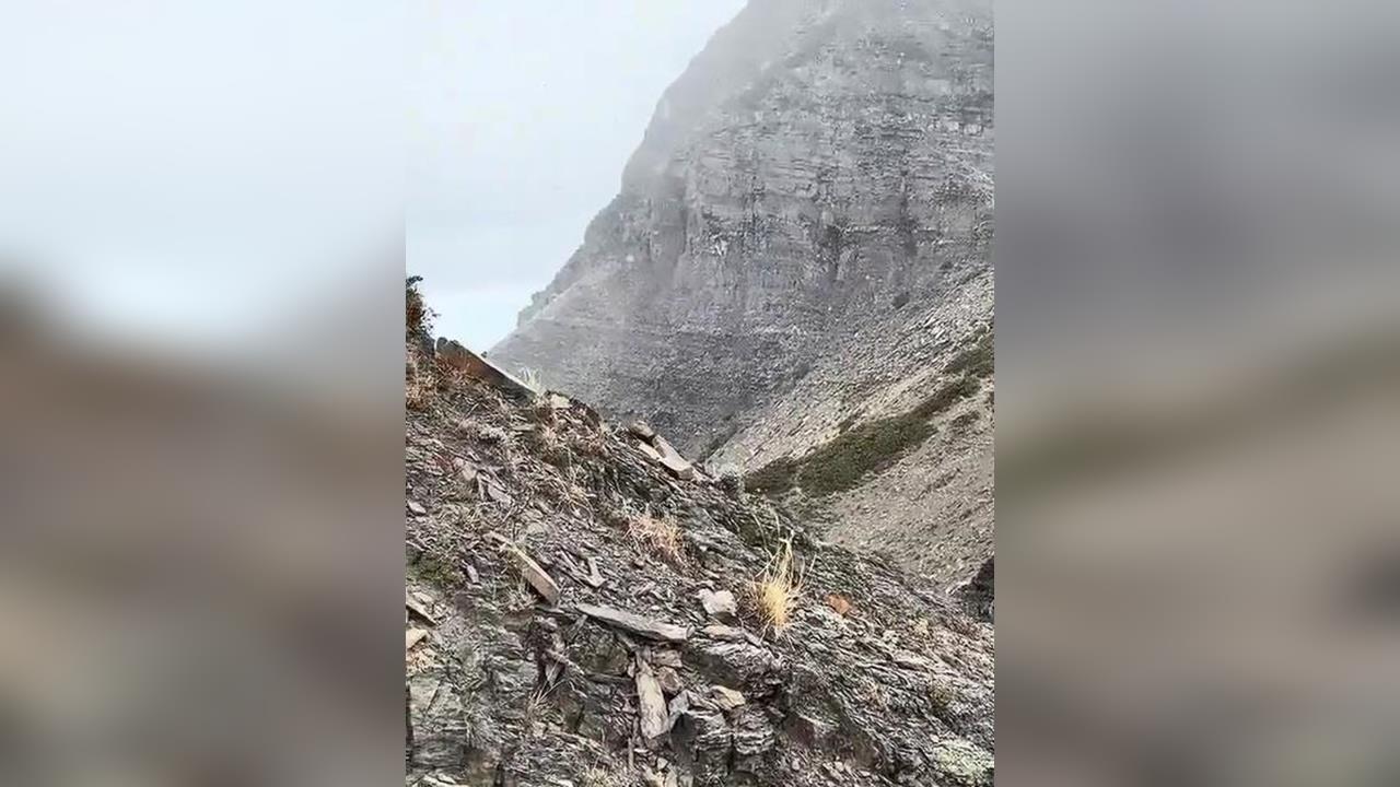 快新聞／合歡山天氣濕冷　中午下冰霰「雪白冰珠紛落」！