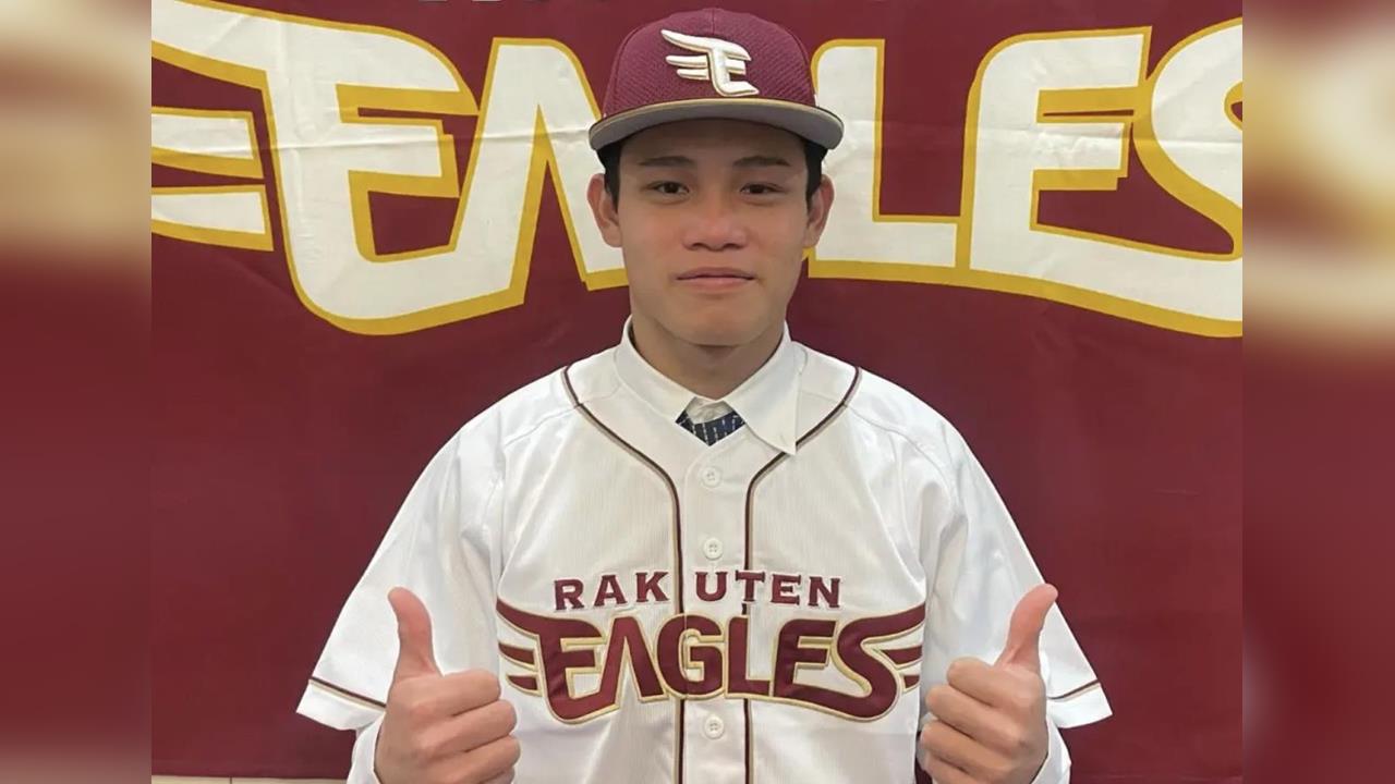 日職/又多一位台灣選手啦!21歲陽柏翔現身樂天球場「合流」確定上一軍!