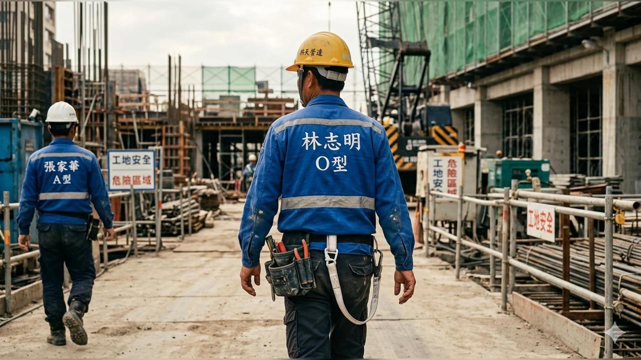 她偶然發現工人制服背後繡上「姓名＋血型」…內行人揭背後心酸真相！