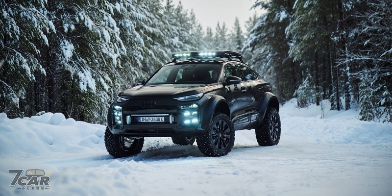 準備投入達卡拉力賽？Audi公開Q6 e-tron Offroad越野概念車
