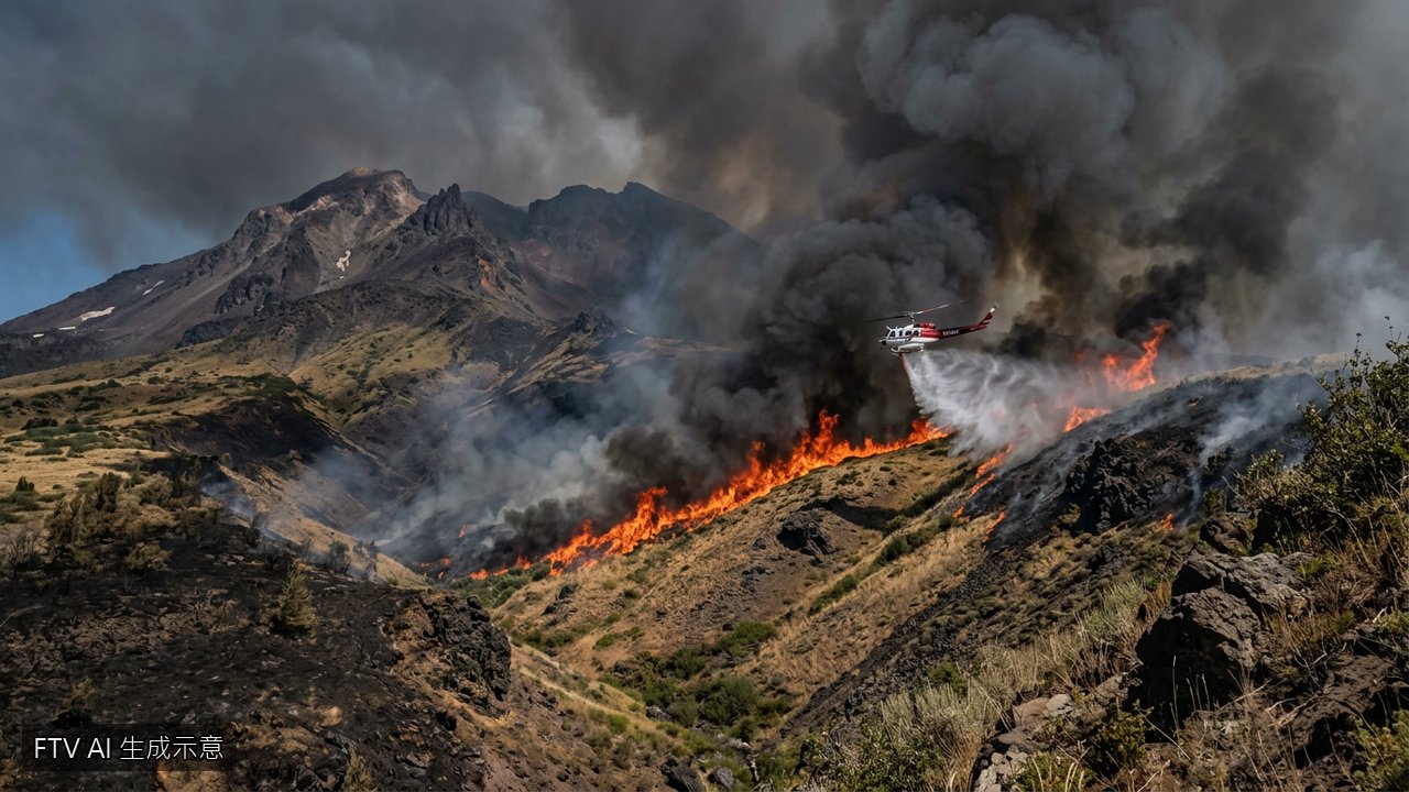 印尼爪哇國家公園野火肆虐　知名景點布羅莫火山急關閉