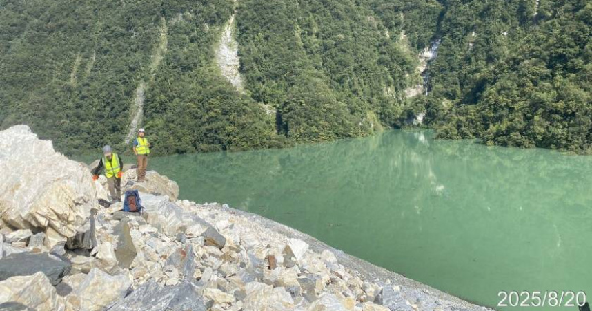 3分鐘看懂「堰塞湖溢流過程」　馬太鞍溪監測全紀錄一次看