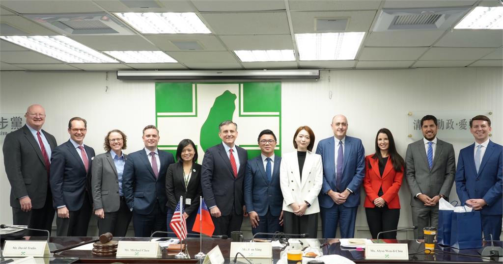 快新聞／美雷根總統基金會訪民進黨　討論台美關係、強化國防「還關心中國滲透」