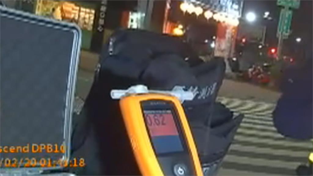 外籍男酒駕　警流利英文應答揪酒測超標