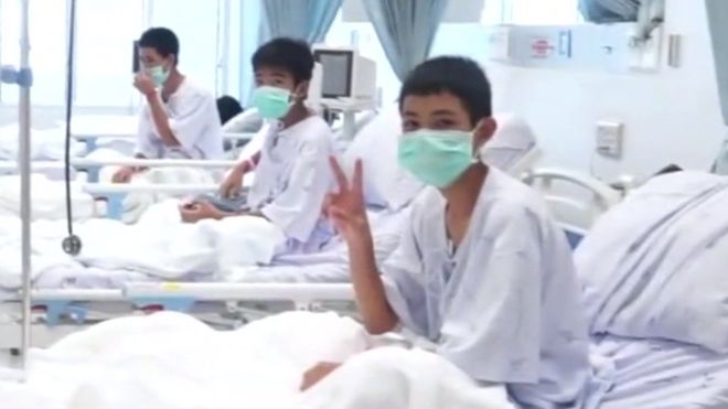 泰國足球隊醫院畫面、搶救過程影片首曝光