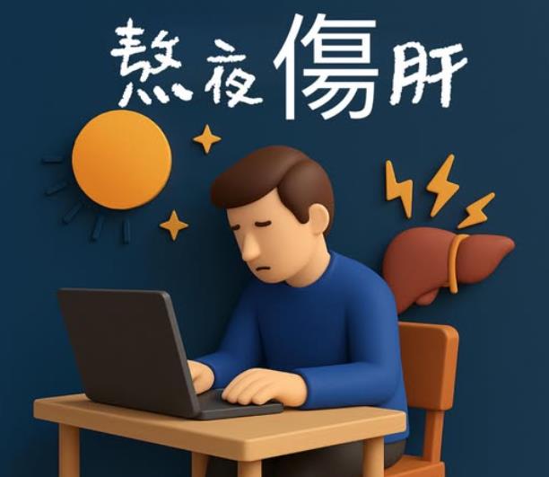 熬夜不只傷肝，還偷走免疫力！醫師授3招護肝　這個「關鍵時間」必睡