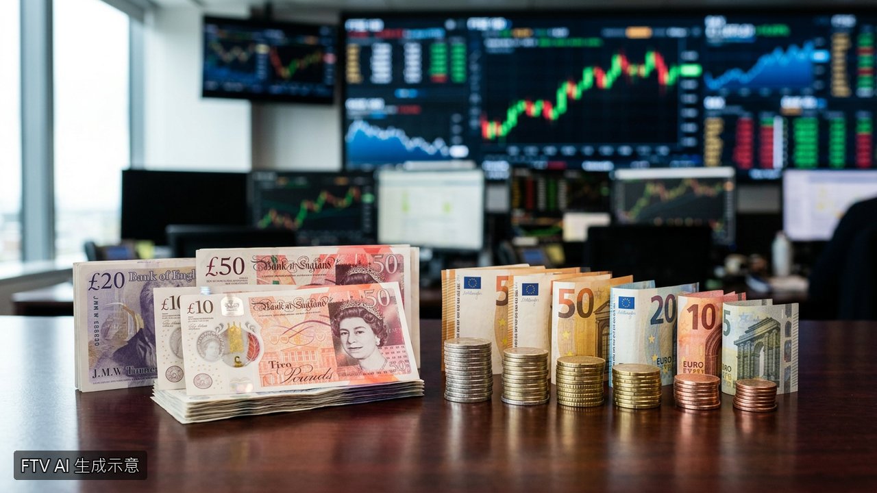 法國騷亂重挫歐元　英鎊匯價強勢攀上17個月新高