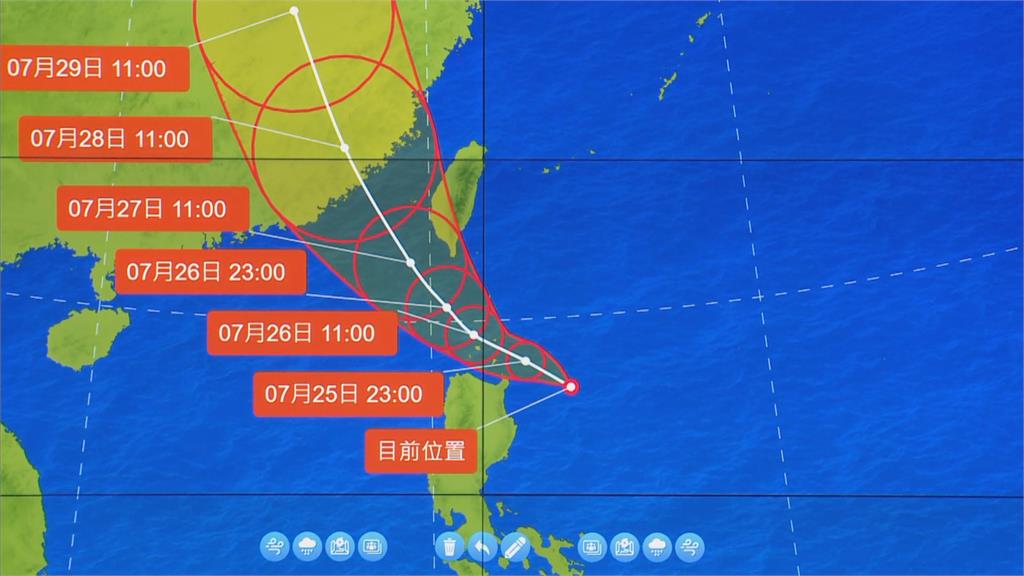 快新聞／杜蘇芮恐轉強颱14:30發陸警！ 1圖看「這2天」最接近台灣