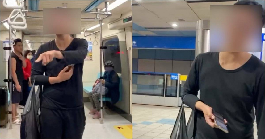 搭捷運管教2歲孩打手心！四寶媽被陌生男巴頭　「這原因」警方抓不了