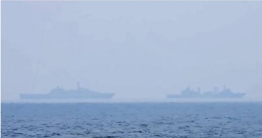 兩岸局勢升溫！59共機9共艦「大規模環台軍演」