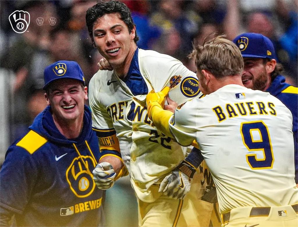 MLB／大家都認識你們了！釀酒人戰績全聯盟第一「小兵部隊」創23年隊史最佳
