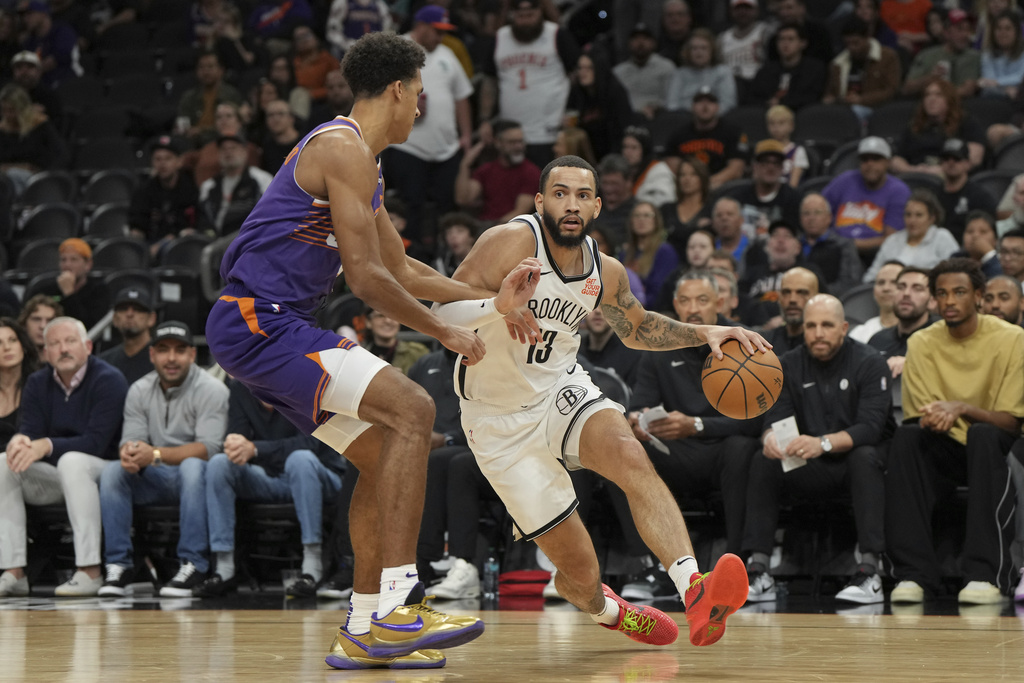 NBA(影)／蜀中無大將！馬丁當先鋒　二年級生狂砍30分助籃網勝太陽