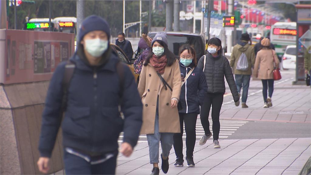 快新聞／今白天高溫20°C　週二強冷空氣南下越晚越冷急凍5天