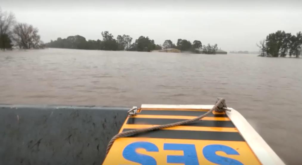 澳洲雪梨降雨趨緩但淹水繼續　8萬5千人受影響