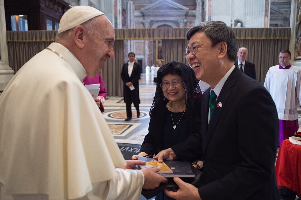 法天主教媒體訪台 籲教廷惠台灣牽制中國