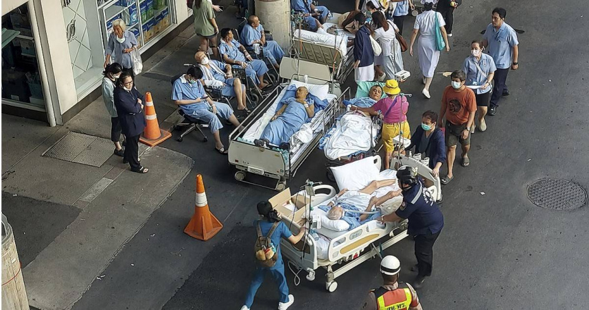 緬甸強震急診室爆滿！大批傷患湧入奈比多醫院被拒收　專家：地震宛如切入地球的大刀