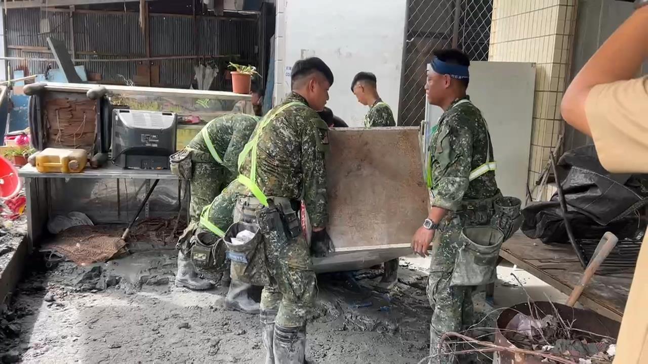 災後第六天國軍繼續協助救災！　賴清德下令：增派兵力
