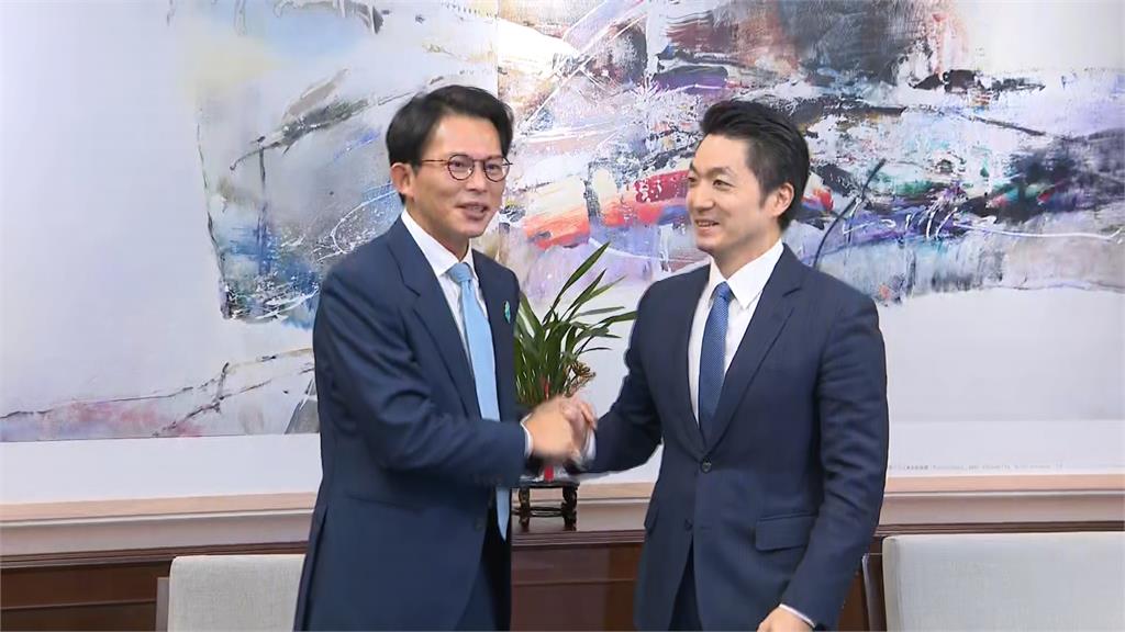 黃國昌率黨公職赴北市府　拜會蔣萬安談核三延役公投