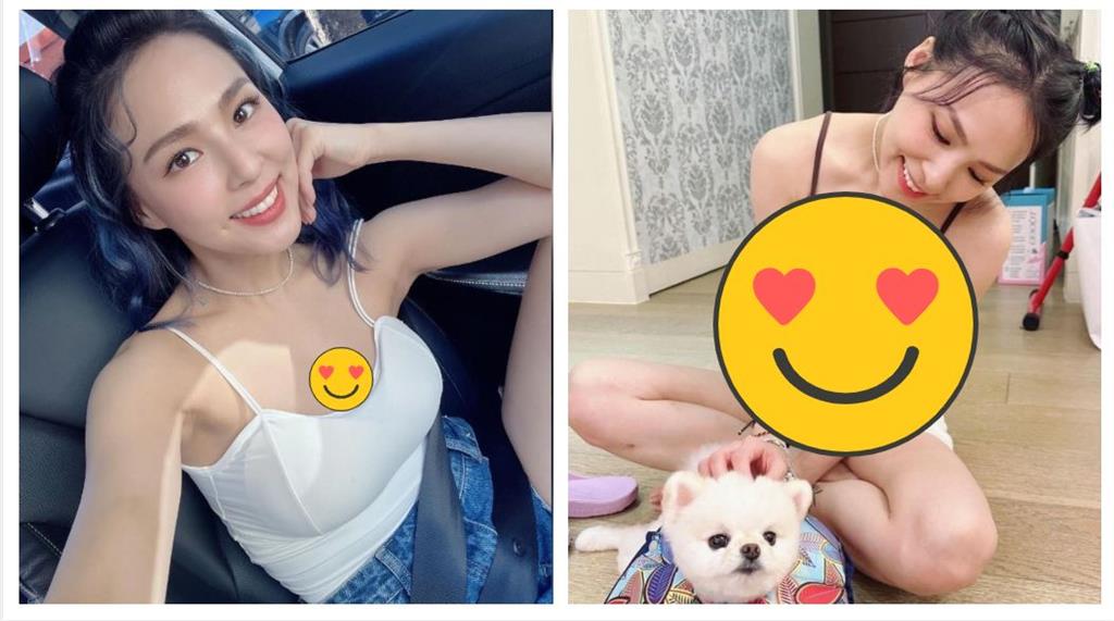熊熊逗愛犬曬母子情深!「深U背心包不住」彈出流量密碼網歪樓:超深