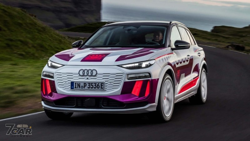 2025 年正式登場　Audi 公開全新 Q6 e-tron 原型車