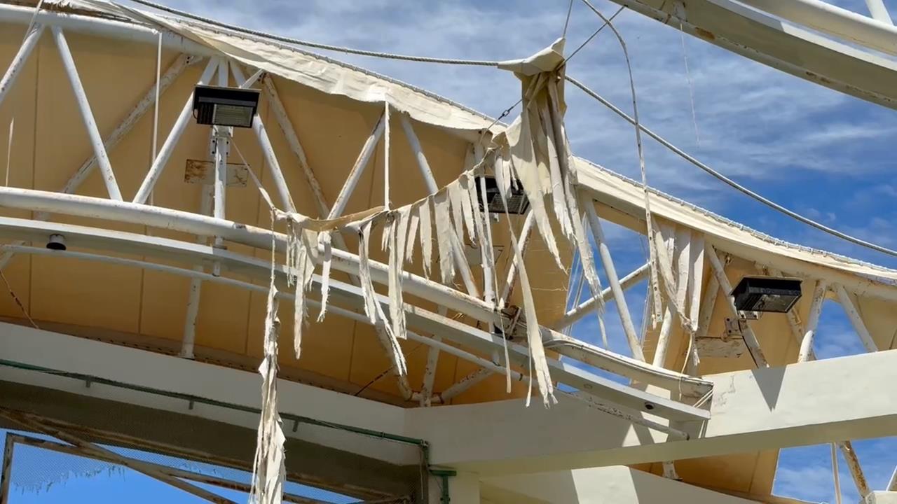 楊柳颱風重創台東體中棒球場 教育部核定3438萬修繕