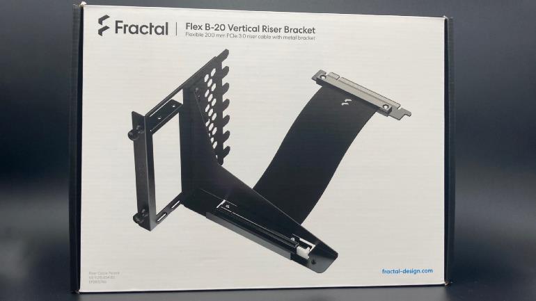 退一步海闊天空 Fractal Flex B-20 顯卡直立架