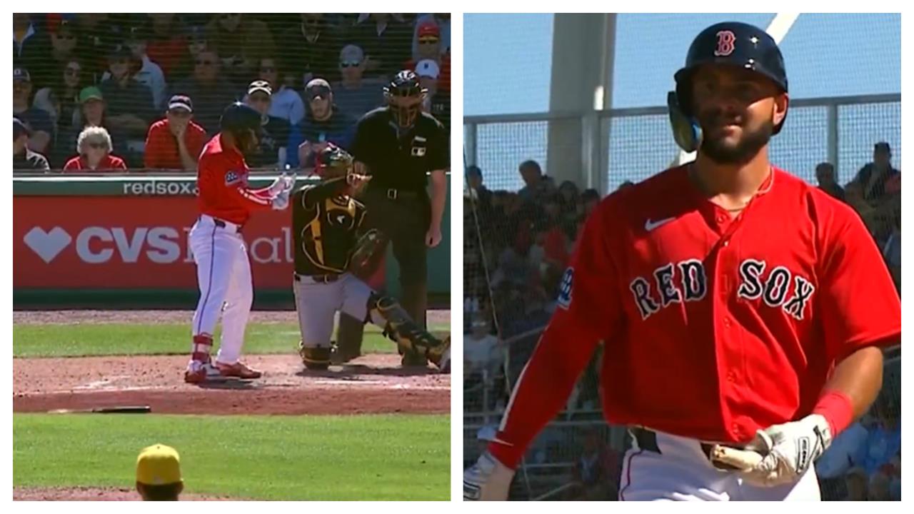 MLB(影)／球棒是塑膠做的？check swing沒碰到球也變成斷棒全場傻眼！