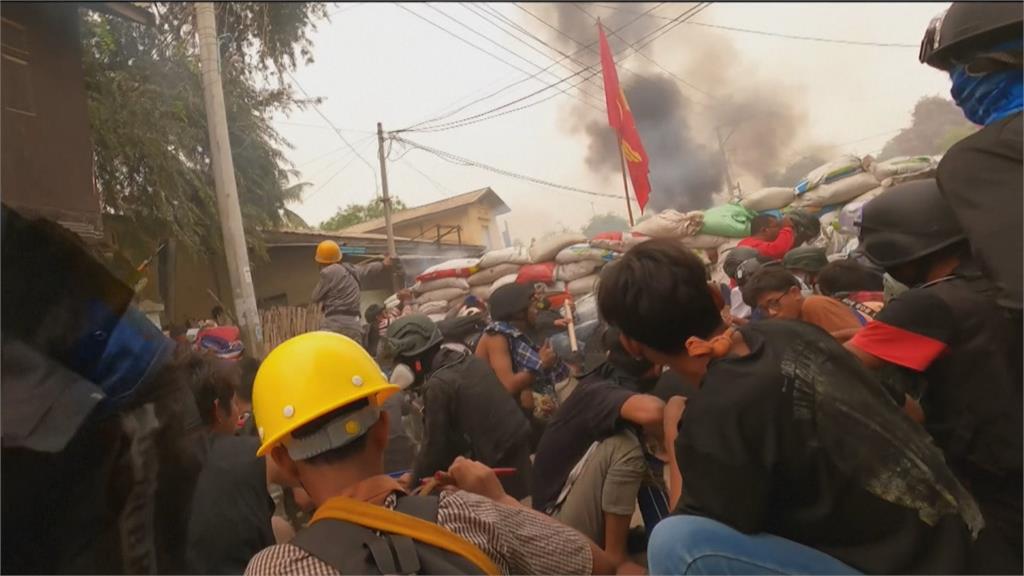 緬甸軍方持續鎮壓示威者 再添5名槍下亡魂
