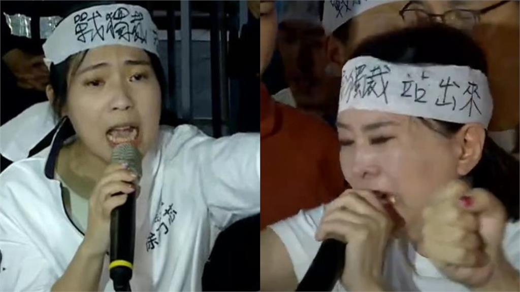 王鴻薇、徐巧芯北檢相擁而泣！突離奇「180度旋轉」網笑歪：都在搶鏡頭