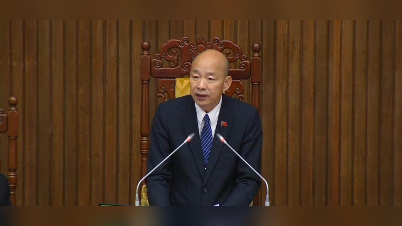 快新聞／韓國瑜突然出手了！臉書寫「這段話」要立法院審總預算