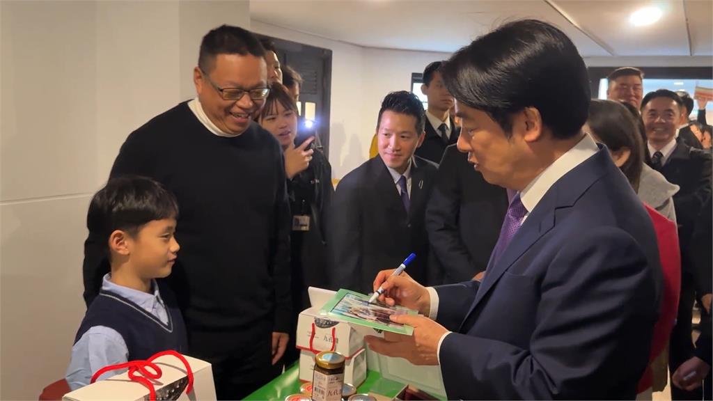 「我以後要當總統　你會支持我嗎」　男孩當面萌發問　賴清德反應曝