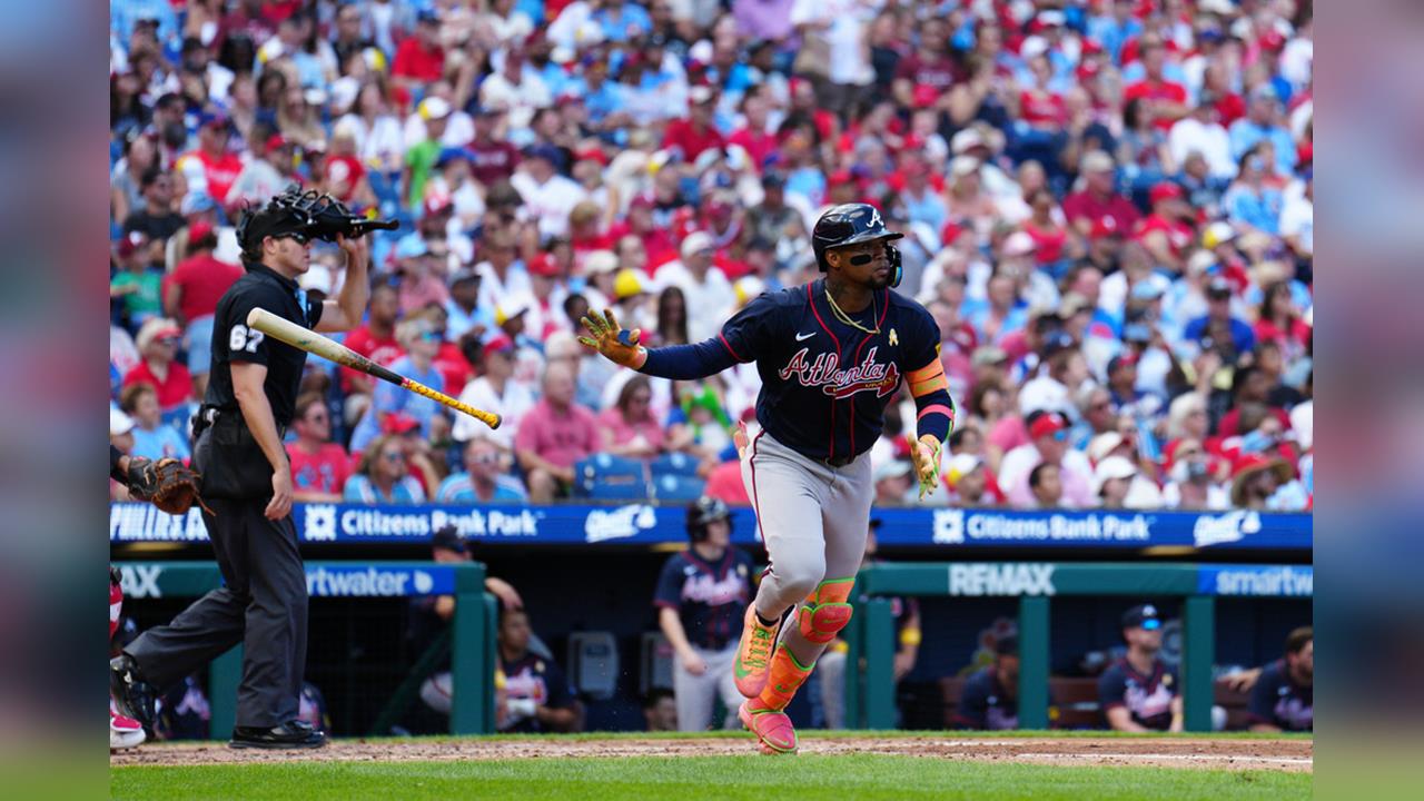 MLB(影)／「我就愛你們噓我！」小阿庫尼亞轟破百英里火球32秒慢跑狠酸費城主場