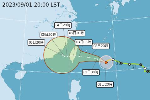 快新聞／海葵颱風來勢洶洶　海警發布估「這時間」開始風雨加劇
