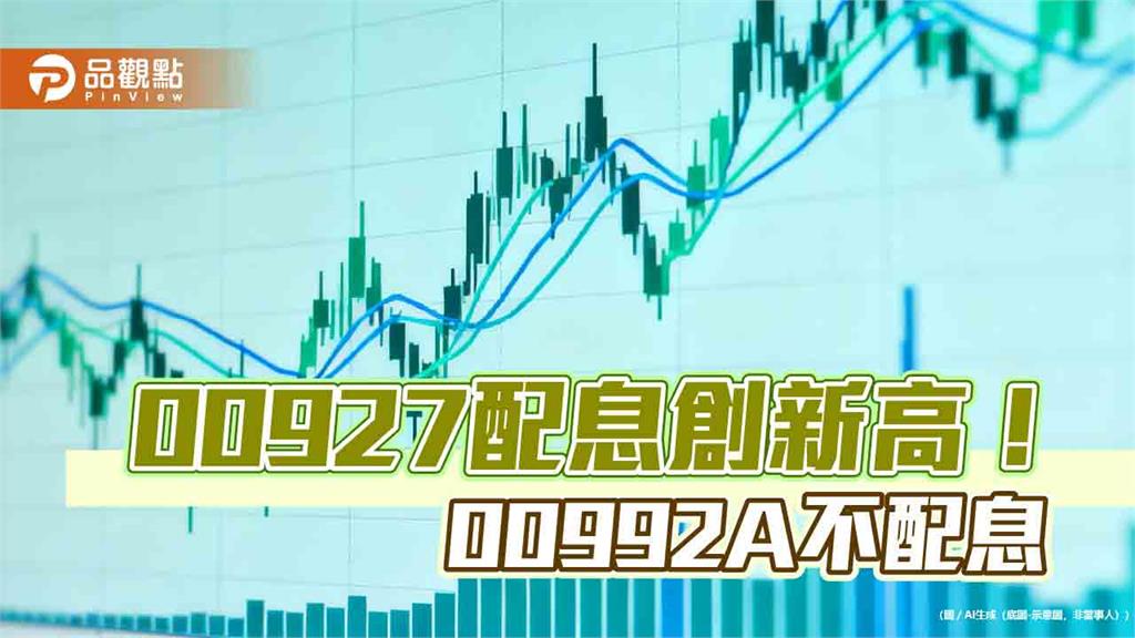 00927四月除息0.94元創新高!年化配息率16.07% 00992A不配息