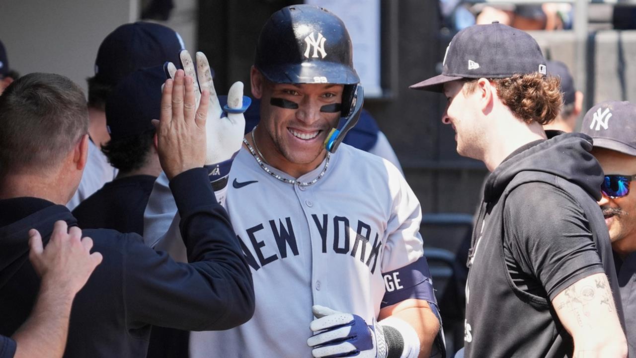 MLB(影)/追平上古神獸躋身洋基隊史全壘打榜前五!「法官」賽後謙虛回應