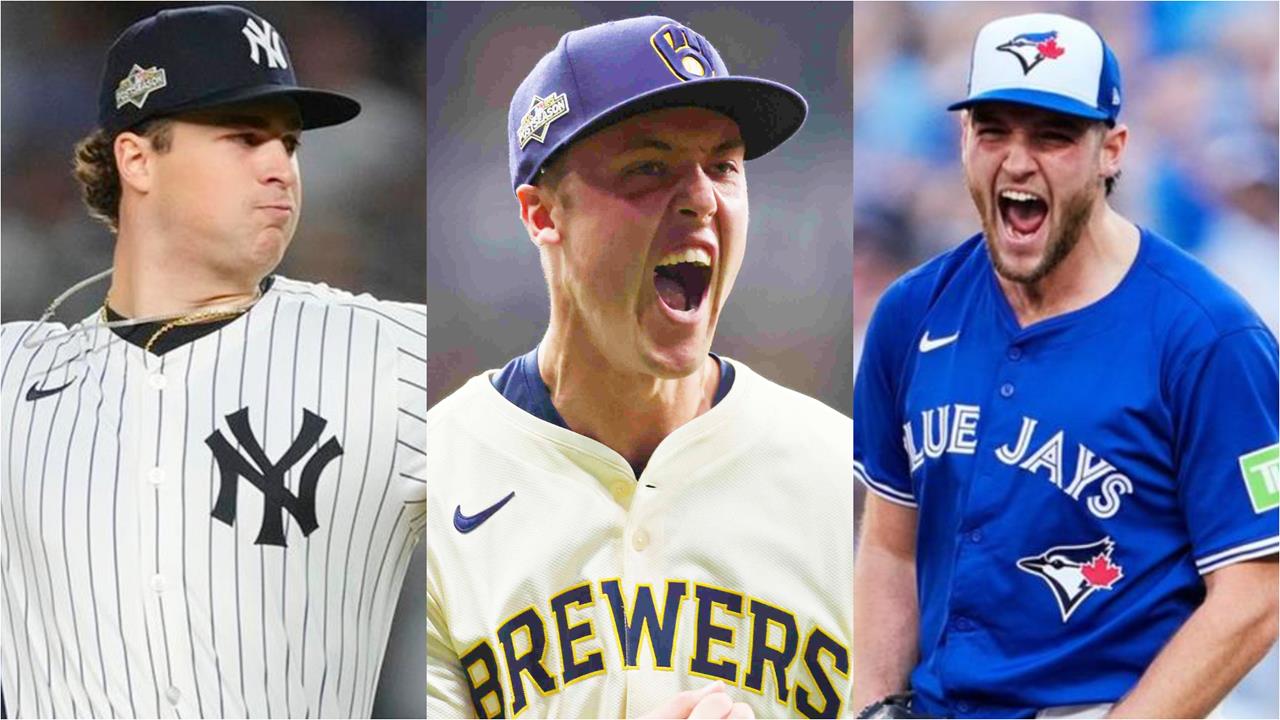MLB(影)／季後賽超扛菜鳥！「味噌」三局狂飆「31顆破百英里火球」率釀酒人聽牌
