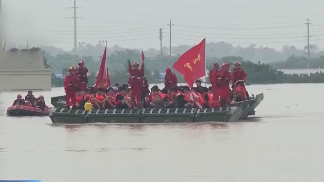 中國廣西暴雨加決堤釀災　網傳萬名師生受困2天終獲救