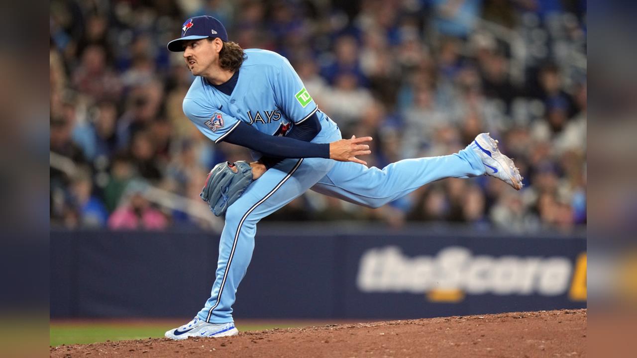 MLB(影)／126年來的最強紀錄！高斯曼開季兩戰飆出21K藍鳥隊史第一人