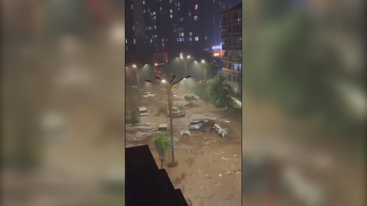 河北唐山「巴威」風災曝：1天降雨超過去年總和，數百輛車遭沖走！