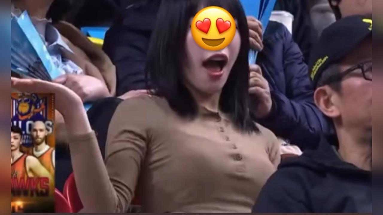 PLG／女球迷無預警「中空挺胸律動」　竟是球場界王心凌嗨喊：謝賞飯吃