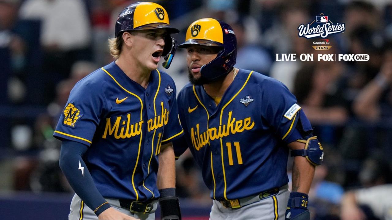 MLB(影)／昨天才轟世界大賽關鍵全壘打！22歲菜鳥今天見偶像　秒變追星族
