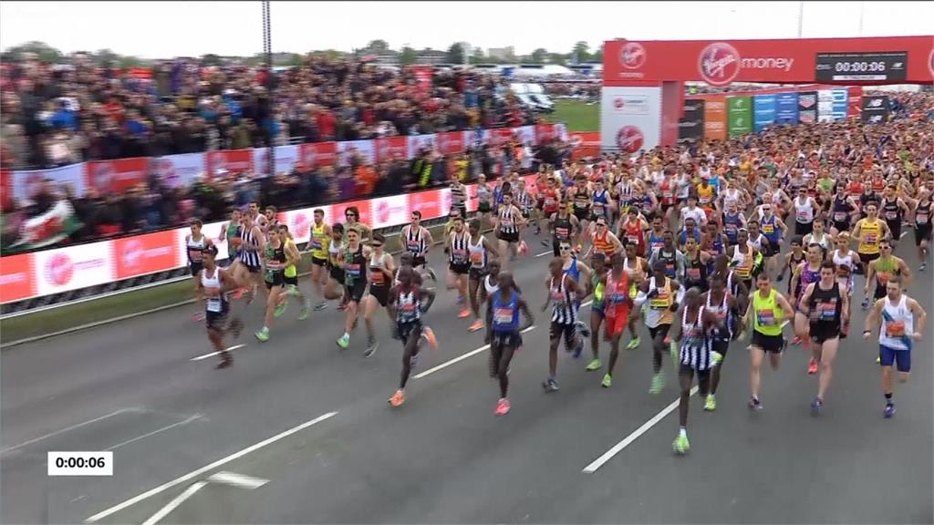 倫敦馬拉松奪冠 基普喬蓋人類史上第二快
